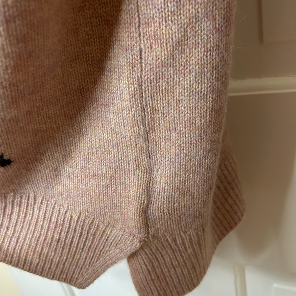 ZADIG & VOLTAIRE MIRKA STATS CASHMERE CARDIGAN SWEATER SIZE MEDIUM - Picture 7 of 11